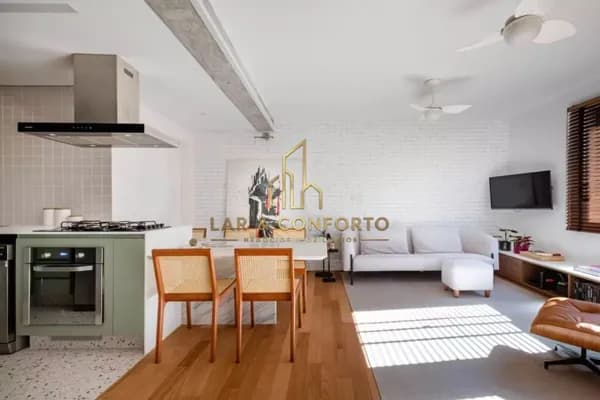 Cobertura com 1 Quarto para alugar, 100m² - Vila Madalena