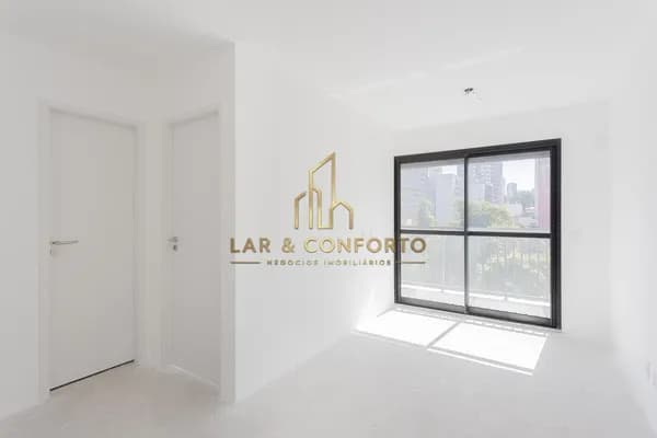 32m², 1 dormitório com varanda, 1 vaga de garagem