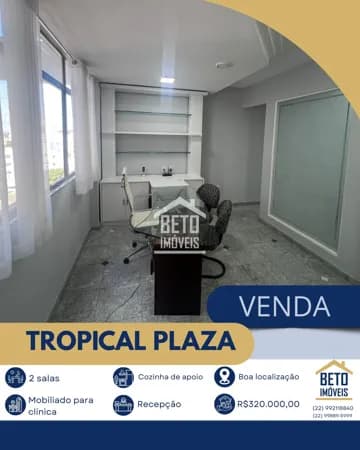 Sala comercial em Centro, Macaé/RJ