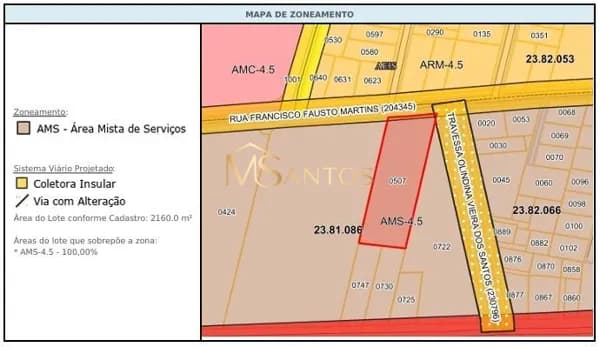 Lote/Terreno em Florianópolis - Vargem Grande