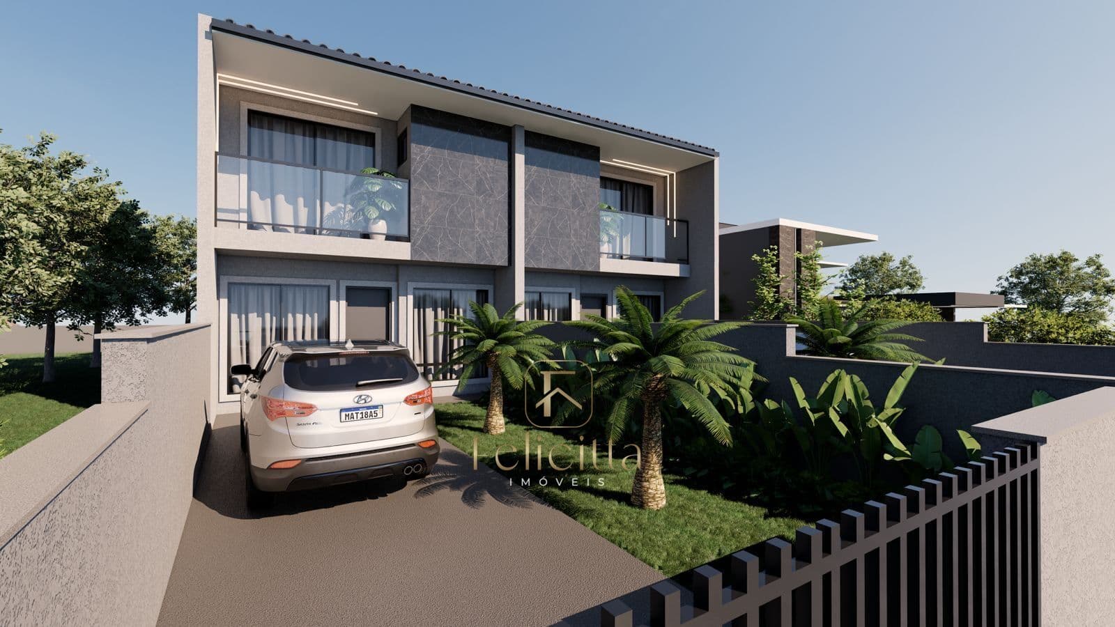 Casa Sobrado 02 suites em Sertão do Maruim, São José/SC