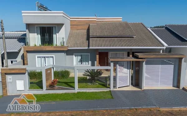 Casa Moderna e Aconchegante com 200m² no Água Verde - Loteamento Marchese, Laranjeiras do Sul/PR