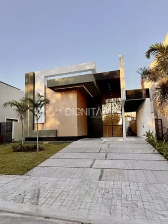 Vendo casa terrea 3 suites + gabinete Condominio Jardins do Lago