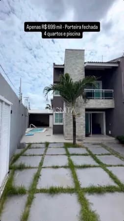 Casa Duplex 4 Suítes Tamatanduba - Eusébio
