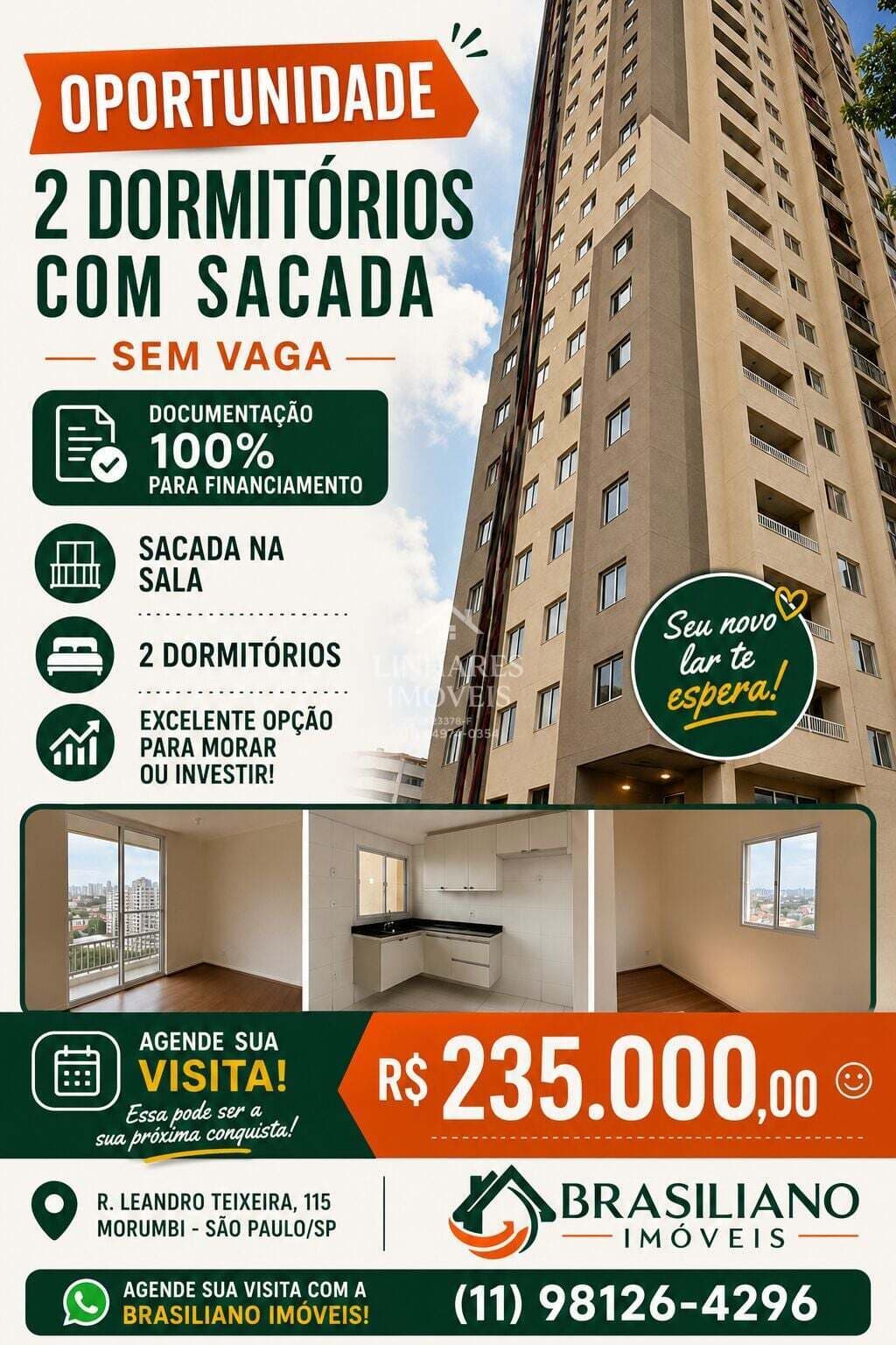 Apartamento no Morumbi - São Paulo - SP