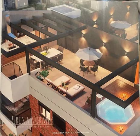 Cobertura em construção á venda no Bairro Jardim, Santo André/SP