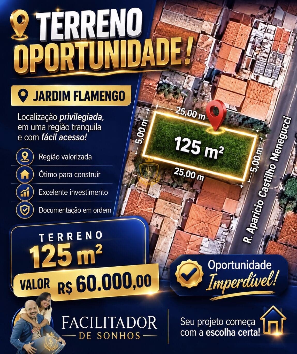 Terreno em Jardim Flamingo, Marília/SP