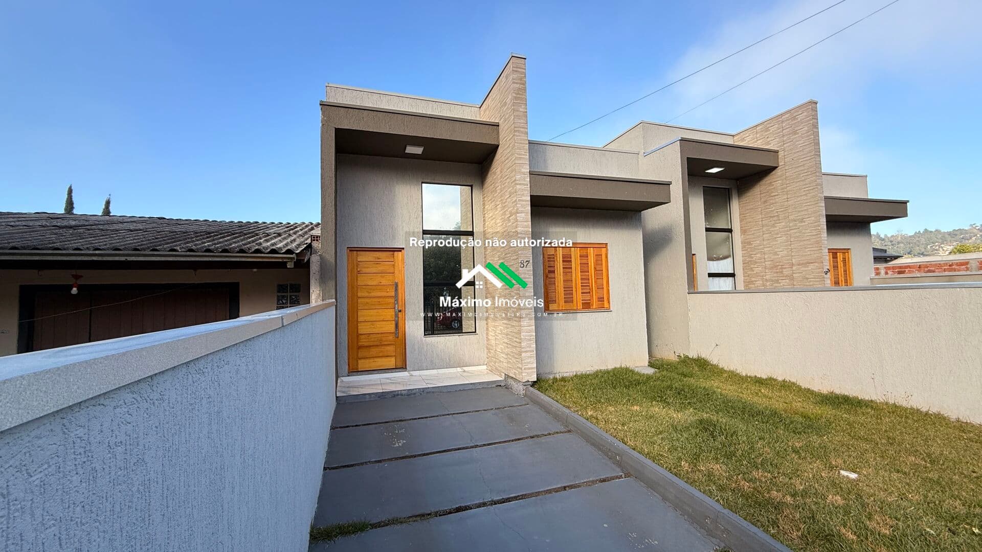 Casa semimobiliada com 2 dormitórios em Igrejinha