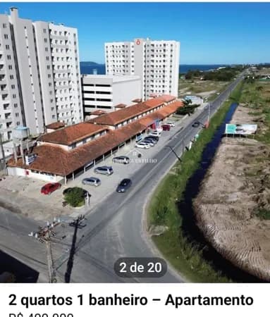 Apartamento Padrão a 100 metros do Mar