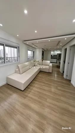 Apartamento à venda com 78 m², 2 quartos, varanda gourmet e 2 vagas na Vila Prudente, São Paulo.