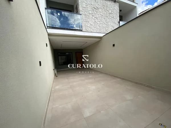 Casa sobrado novo à venda com 151 m², 3 suítes, Área gourmet e 2 vagas no bairro da Mooca, São Paulo