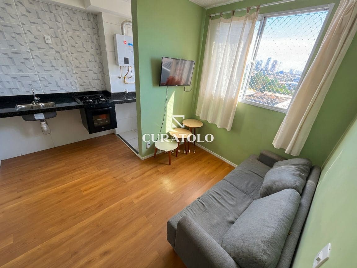 Apartamento à venda com 37 m², 2 quartos, Jardim, Santo André.