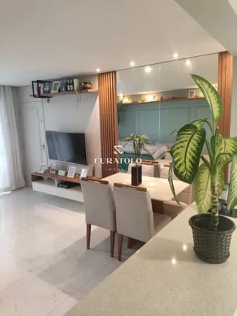 Apartamento à venda com 88 m², 3 quartos, varanda e vaga, Boa Vista, São Caetano do Sul.