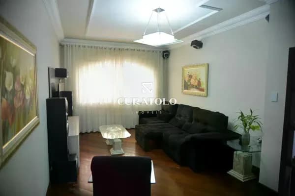 Casa/sobrado à venda com 390 m², 3 quartos, varanda e 4 vagas, Vila Francisco Matarazzo, Santo André.