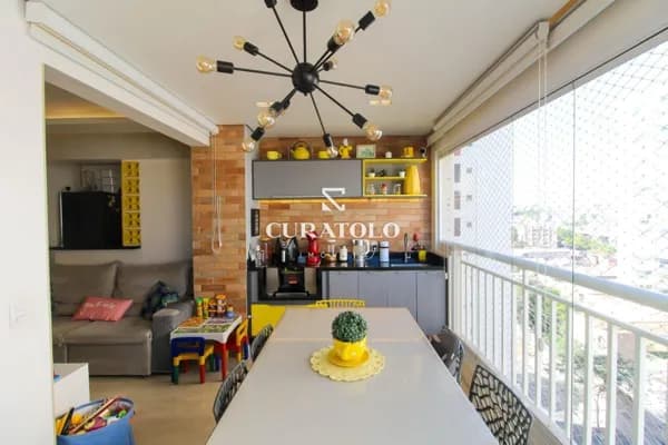 Apartamento à venda com 64 m², 2 quartos, varanda gourmet e vaga na Vila Ema