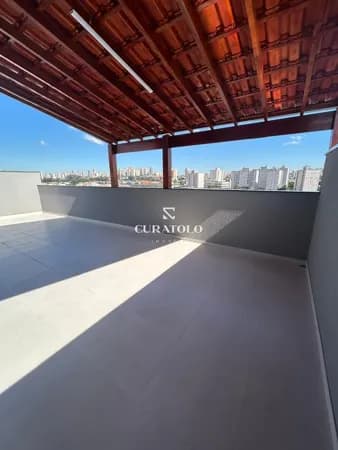 Cobertura à venda com 98 m², 2 quartos, terraço e vaga em Utinga, Santo André.
