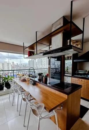 Apartamento à venda com 115 m², 3 suítes, varanda gourmet e 2 vagas no Belenzinho, São Paulo.