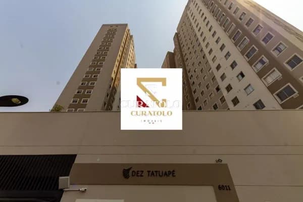 Apartamento à venda com 35 m², 2 quartos no Tatuapé, São Paulo.