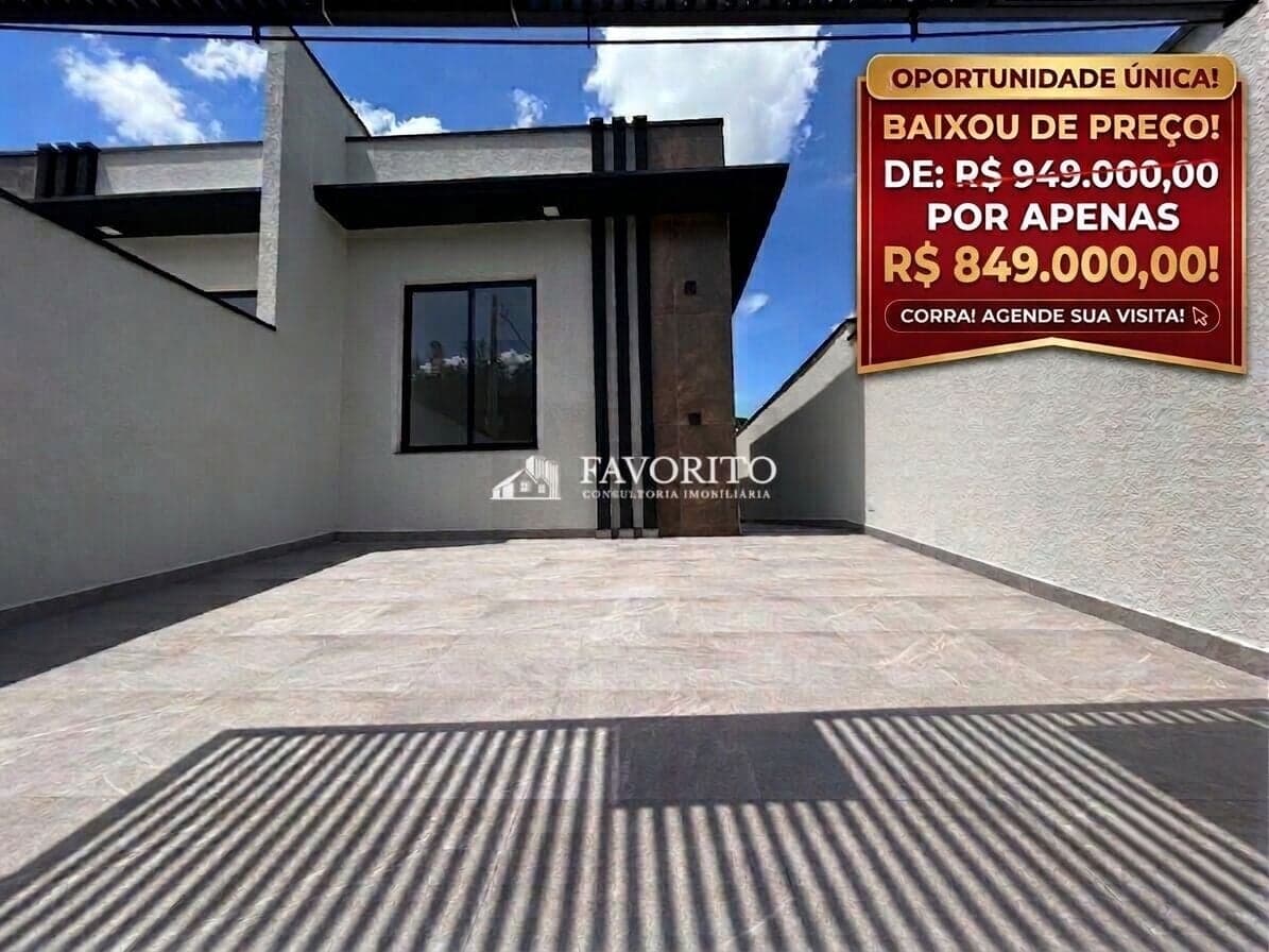 Casa Térrea à venda no Jardim dos Pinheiros em Atibaia/SP