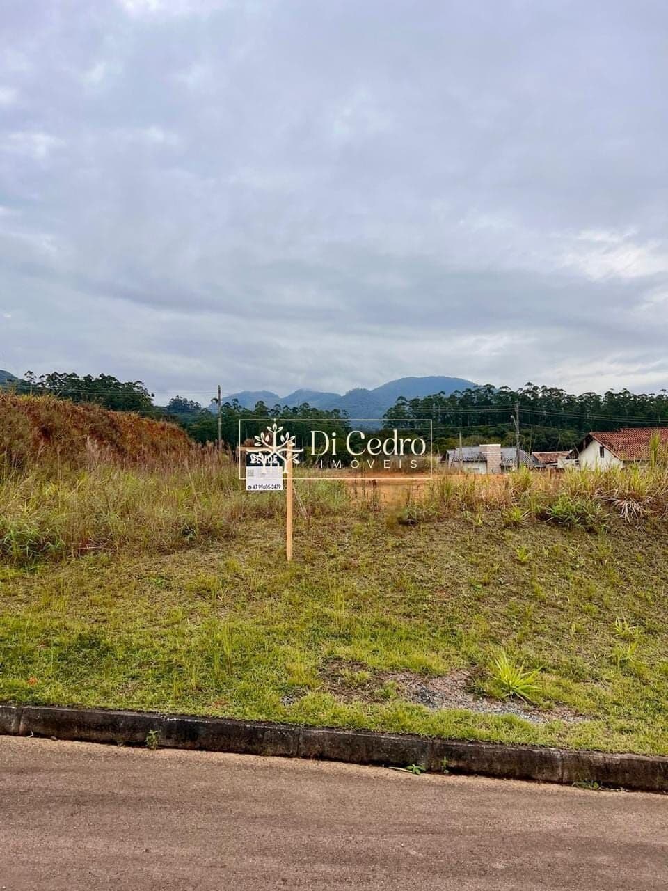 Terreno com 450 m² localizado no bairro Divinéia, em Rio dos Cedros.