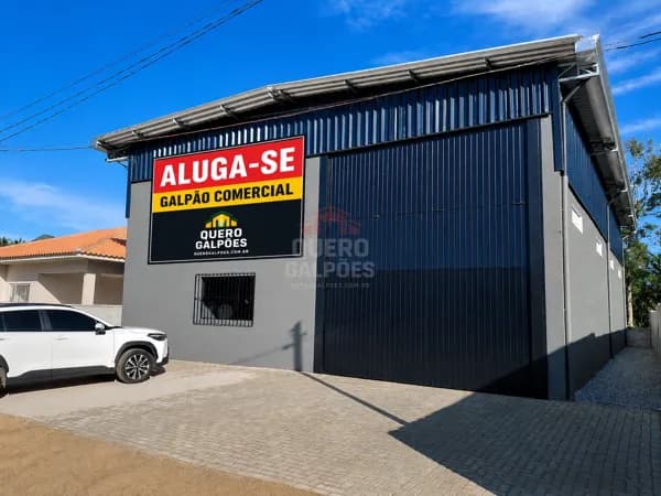 221 m² | ALUGA-SE GALPÃO NOVO EM SANTO AMARO DA IMPERATRIZ/SC