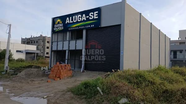 340 m² | ALUGA-SE GALPÃO NOVO EM TIJUCAS/SC – COSTA ESMERALDA
