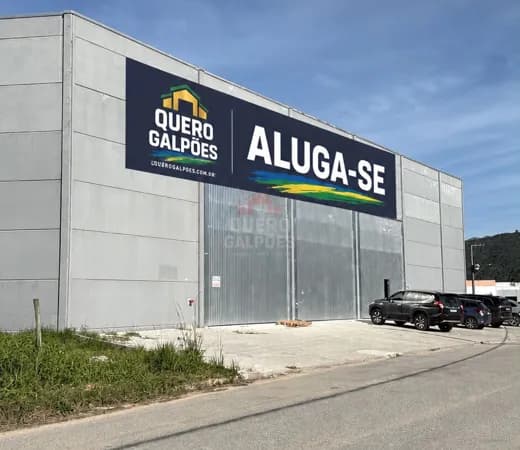 ALUGO GALPÃO 1000M² COM MEZANINO NA PALHOÇA