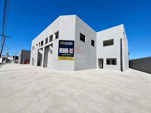 VENDO GALPÃO NOVO NA PALHOÇA COM 251,10M²