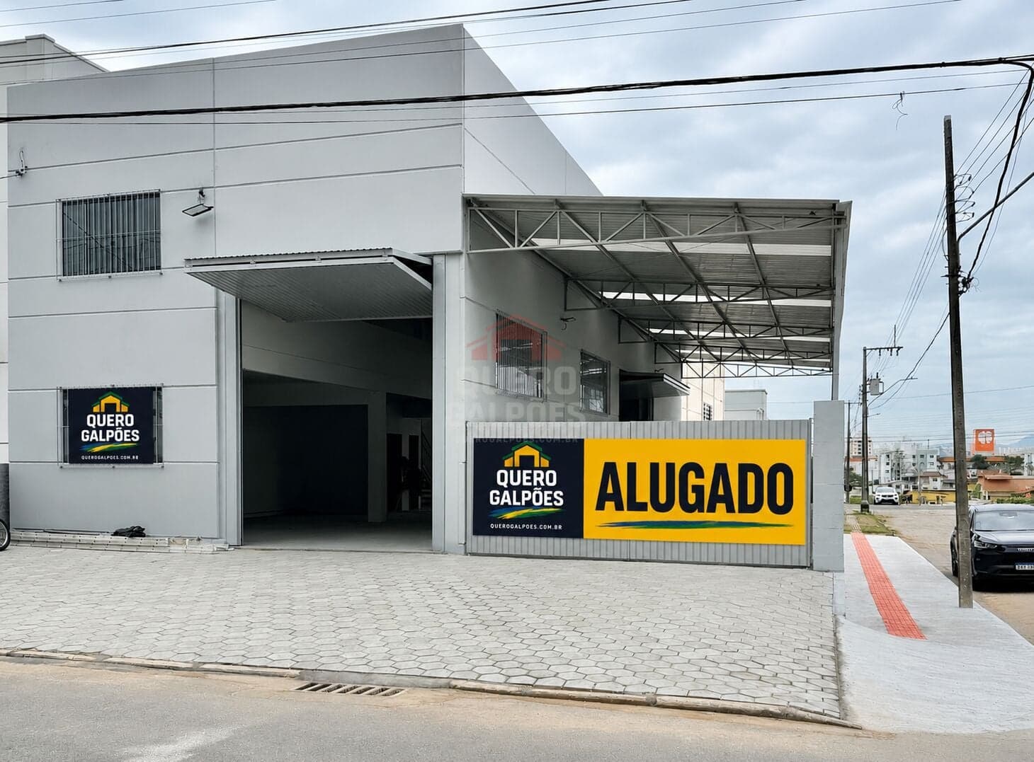ALUGADO /Pavilhão/Galpão Logístico na Serraria / São José - 402 m² - Próximo a BR101