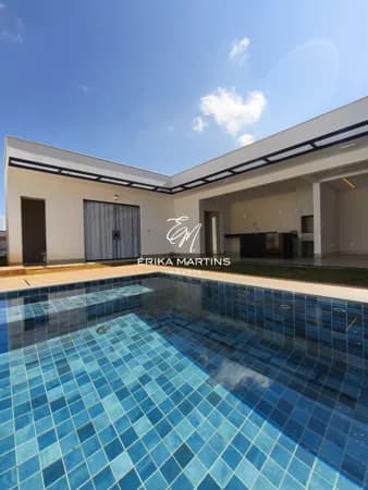 Casa moderna 3 quartos com piscina e espaço gourmet em condomínio exclusivo em Lagoa Santa