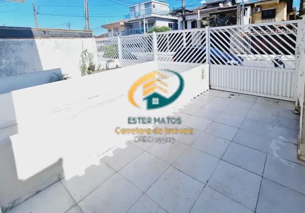 >>CASA SOBREPOSTA TÉRREA 2 DORMITÓRIOS - SANTA ROSA - GUARUJÁ/SP<<