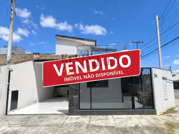 Sobrado 04 dorms 176m² à venda no Rio Pequeno - São José dos Pinhais-PR por R$ 459.000,00