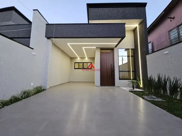 Casa 03 Dormitórios e 1 suíte com 115m² - Cidade Jardim- São José dos Pinhais.