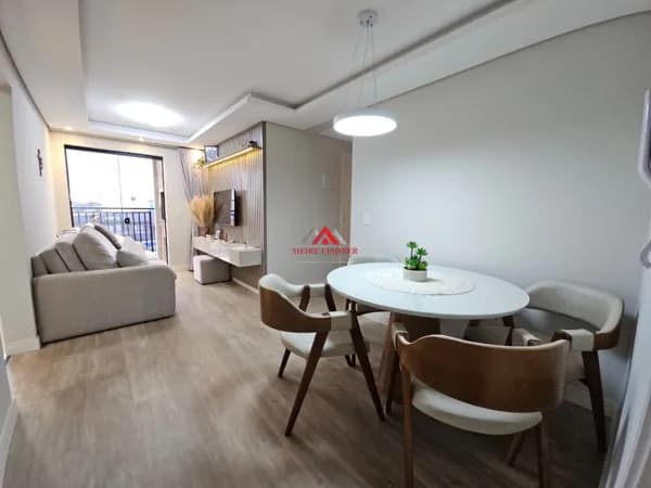 Apartamento 02 Dormitórios com 55m² - Afonso Pena - São José dos Pinhais.