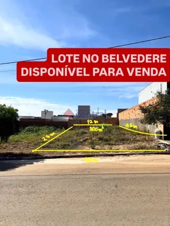 Lote disponivel para Venda no Belvedere em Patrocinio MG