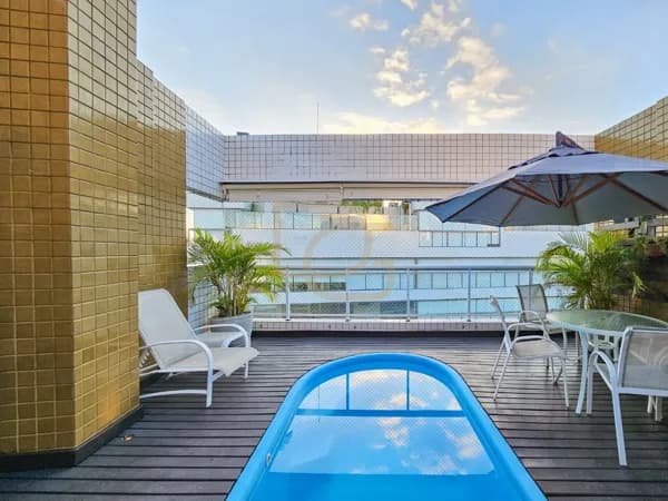 🏖️ Cobertura com Piscina Privativa e Espaço Gourmet