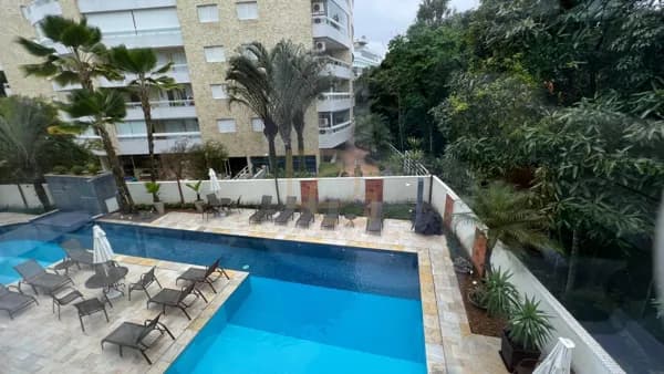 🏖️ Apartamento com Varanda Gourmet e Muito Conforto