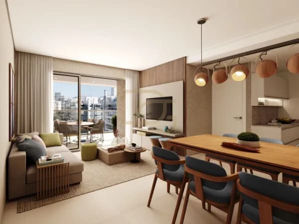 Conforto e Sofisticação em Apartamento de 3 Suítes