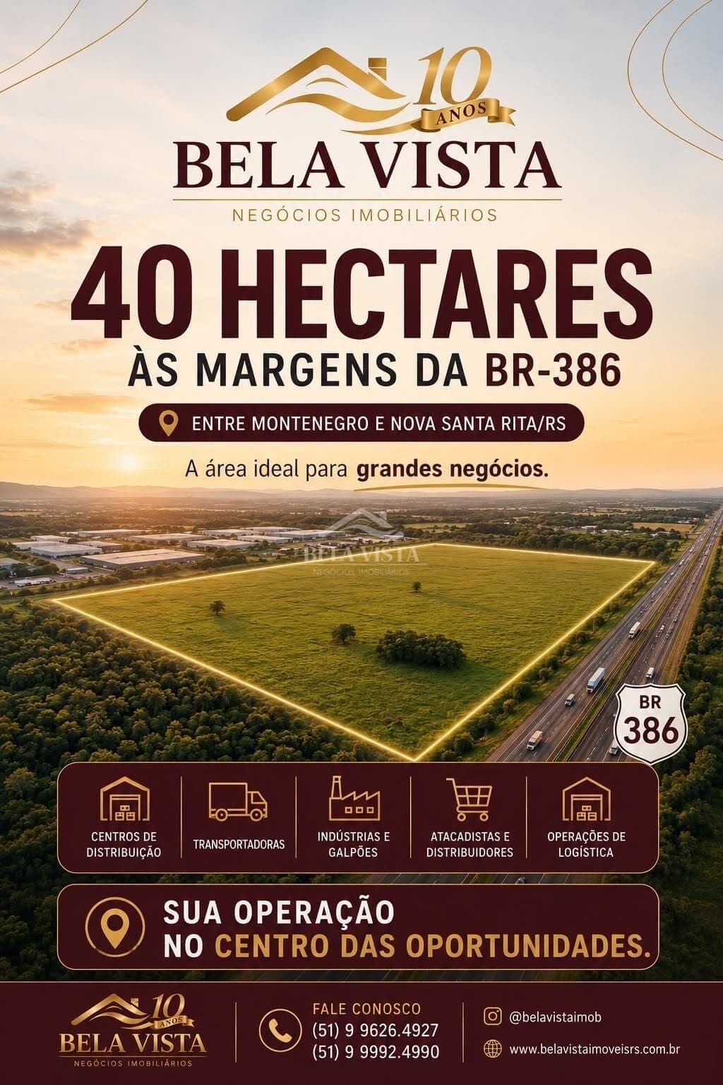 Lote/Terreno em Montenegro - Área Rural de Montenegro