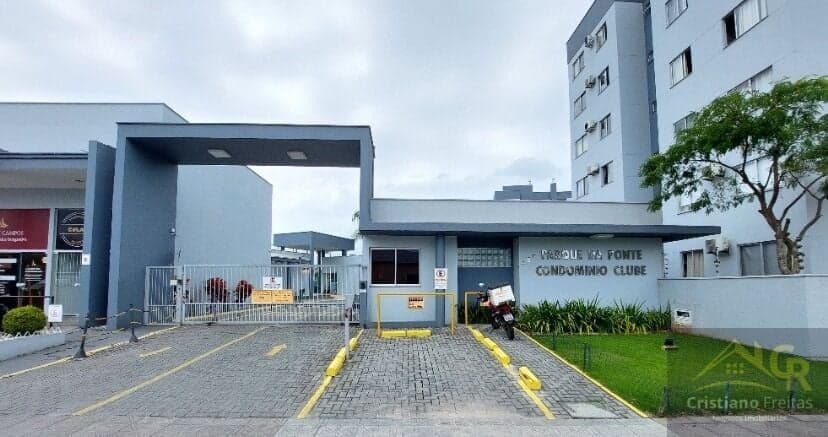 Apartamento 2 dormitórios no Condomínio Parque da Ponte no bairro Ponte do Imaruim em Palhoça.