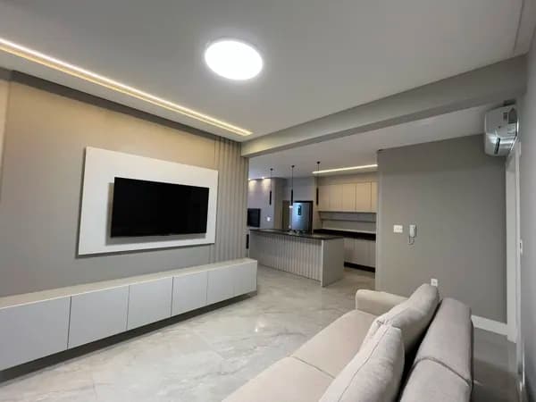 Apartamento com vista para o mar de 2 suítes à venda em Porto Belo