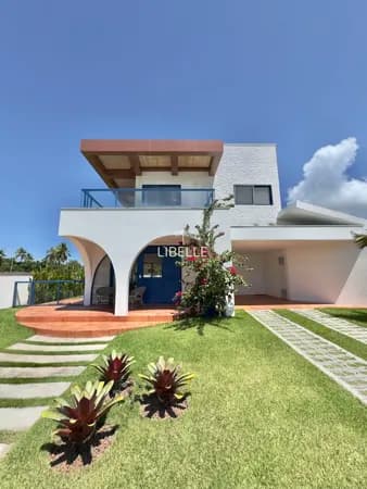 Casa Semimobiliada à venda - 425 m2 - 5 quartos - Condomínio Clube Quintas da Praia - Reserva Paiva PE