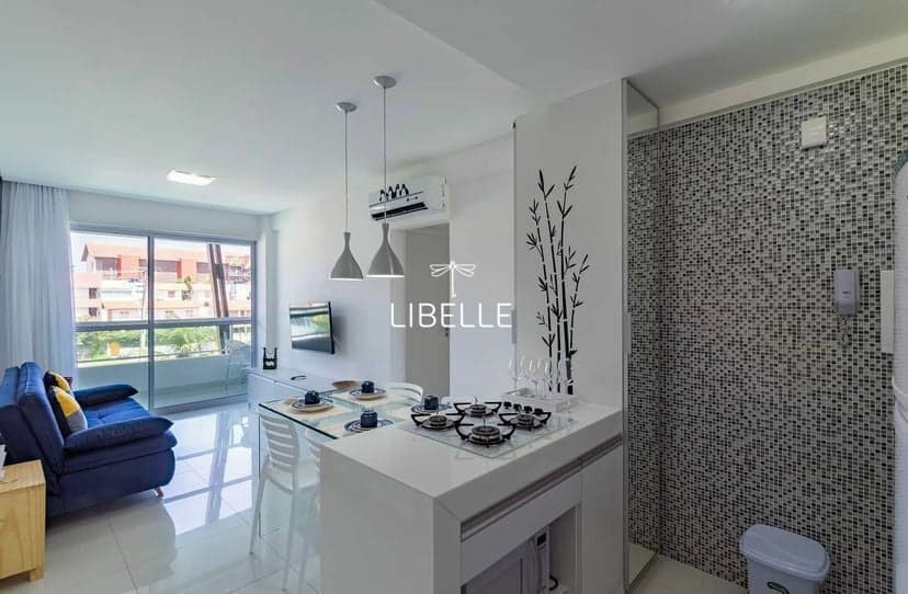 Apartamento Mobiliado para Locação - 2 quartos - Villas do Atlântico Residence - Porto de Galinhas - PE