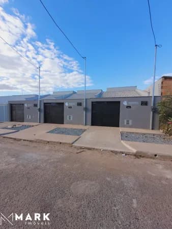 Casas 2 Quartos Com Suite e Garagem no Jardim Sion - Luziânia - GO