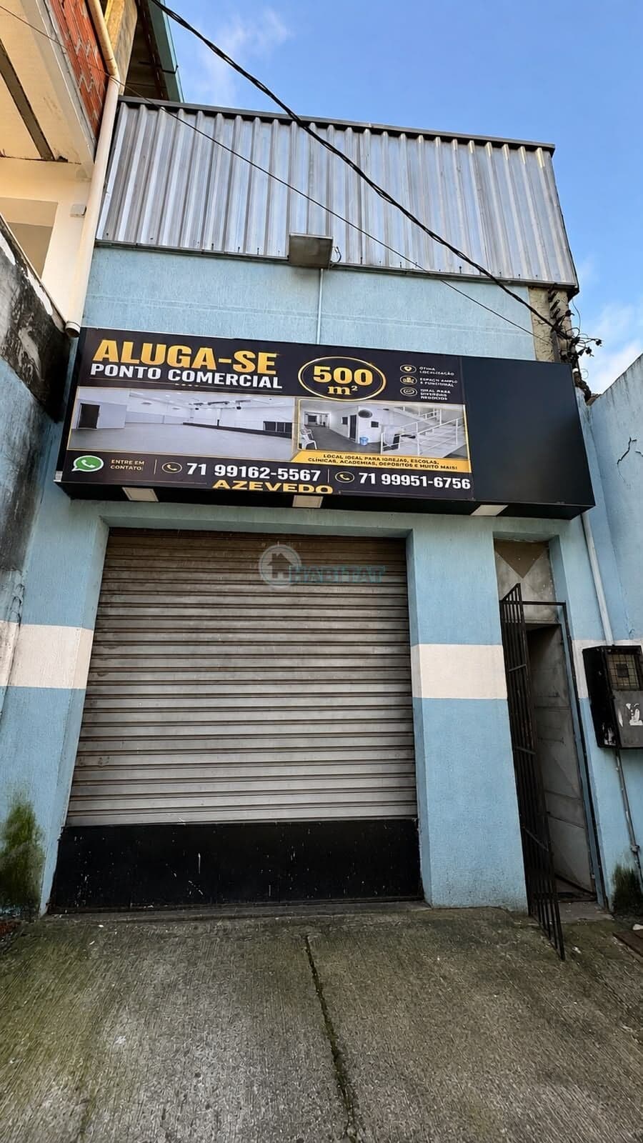 Ponto Comercia para aluguel e/ou com 500m2 | Caixa D'Água