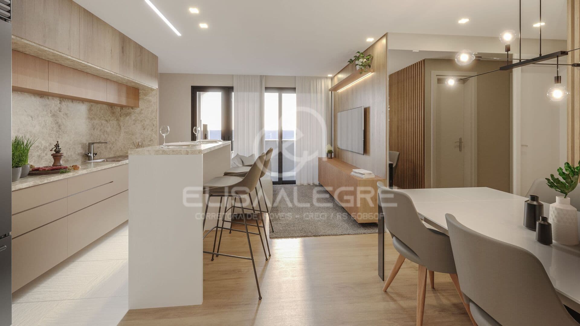 Apartamentos na planta com sacada no bairro Olaria, Canoas