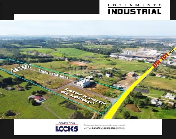 Lote/Terreno em Criciúma - Quarta Linha