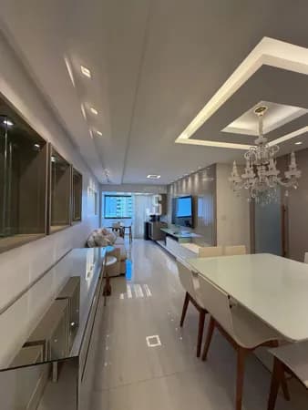 Apartamento 3 quartos à venda na Pituba, 112m², porteira fechada e andar alto