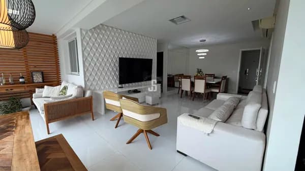Apartamento 3 suítes à venda em Patamares, 134m², nascente e varanda gourmet