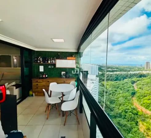 Apartamento 1 quarto à venda na Av. Paralela, 54m², vista mar e andar altíssimo